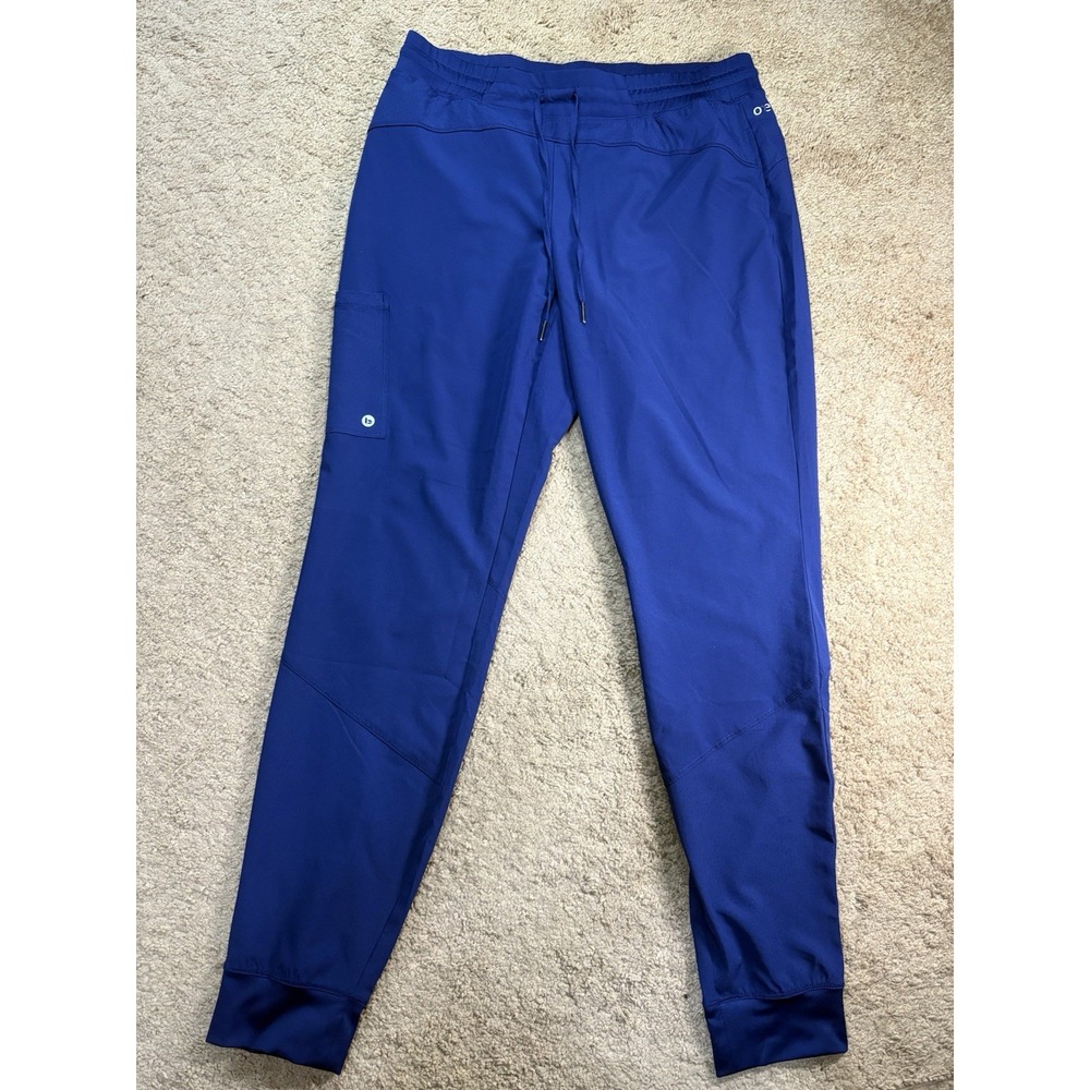 Barco One Boost Jogger Scrub Pant Women's Medium Tall Navy Drawstring Utility
